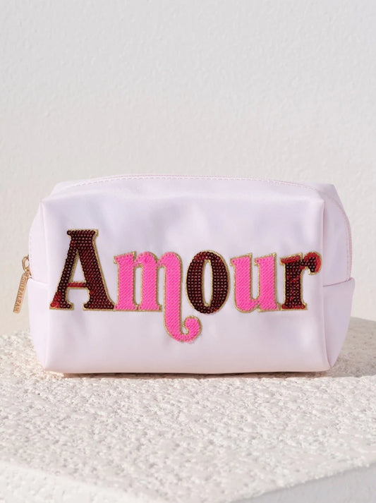 Shiraleah Cara "Amour" Zip Pouch