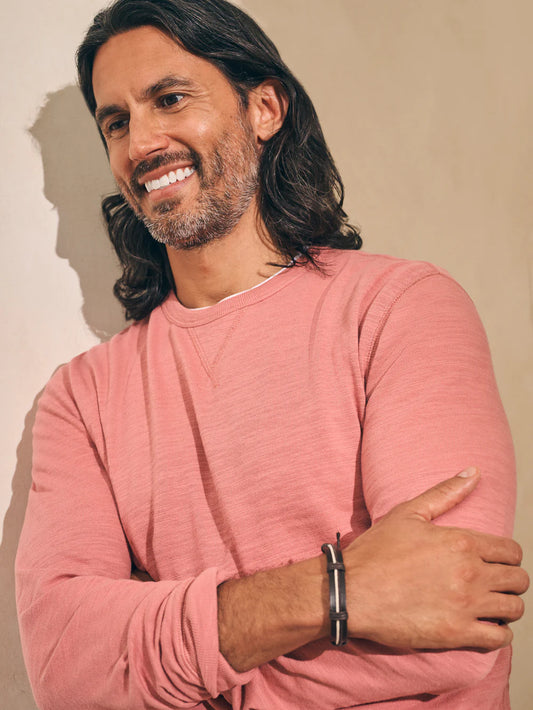 Faherty Sunwashed Slub Crew