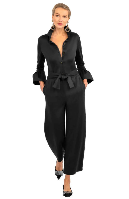 Gretchen Scott Ponte Priss Blouse -Uptown Girl