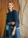 Load image into Gallery viewer, Faherty Women's Sunwashed Fisherman Crew Sweater