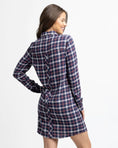 Load image into Gallery viewer, Kamryn Chilly Morning Plaid Dress