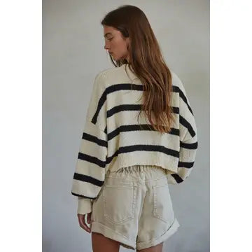 Striped Long Sleeve Top