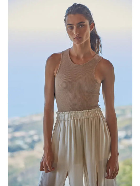 Seamless Ribbed Double Layered Bodysuit