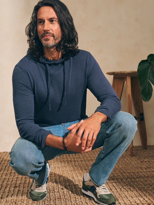 Faherty Sunwashed Slub Hoodie