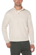 Load image into Gallery viewer, Liverpool Button Mock Neck Sweater
