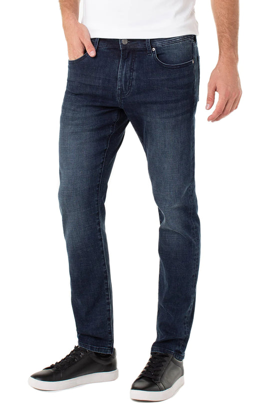 Liverpool Kingston Straight Jean - Palo Alto Dark