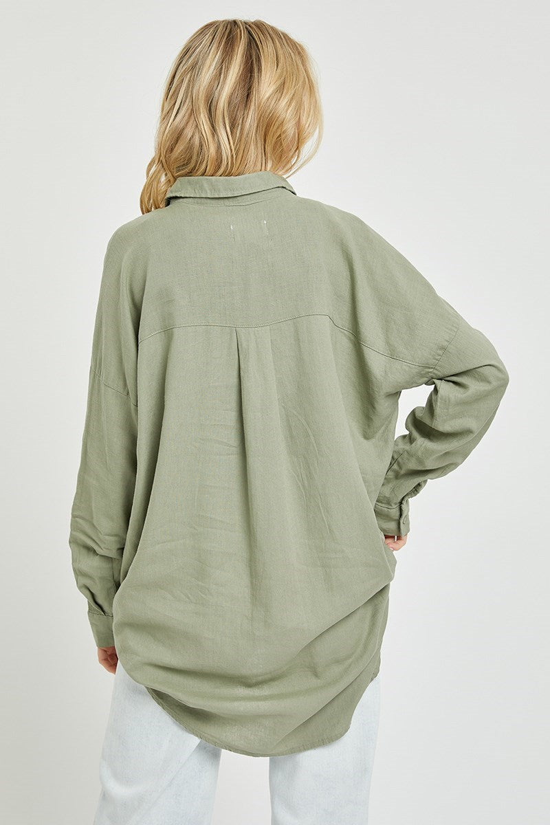 Oversize Poplin Shirt