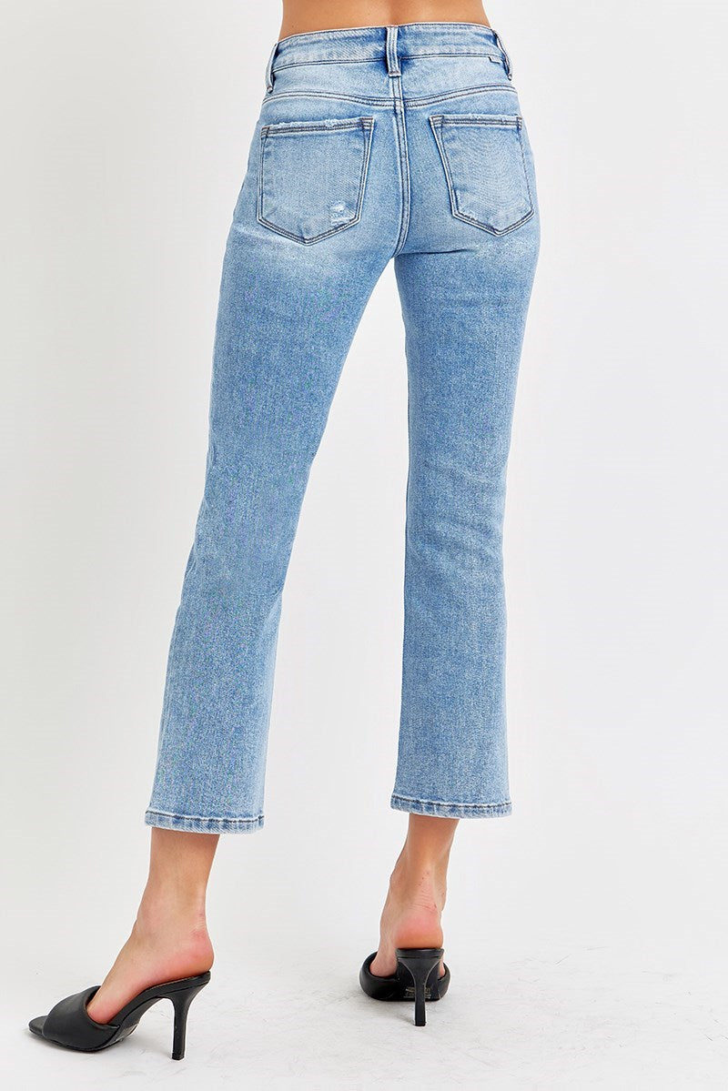 Charlie Low Rise Crop Slim Jean