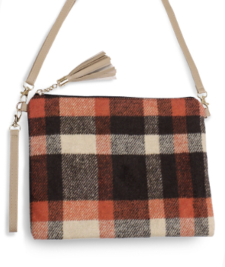 Plaid Cross Body