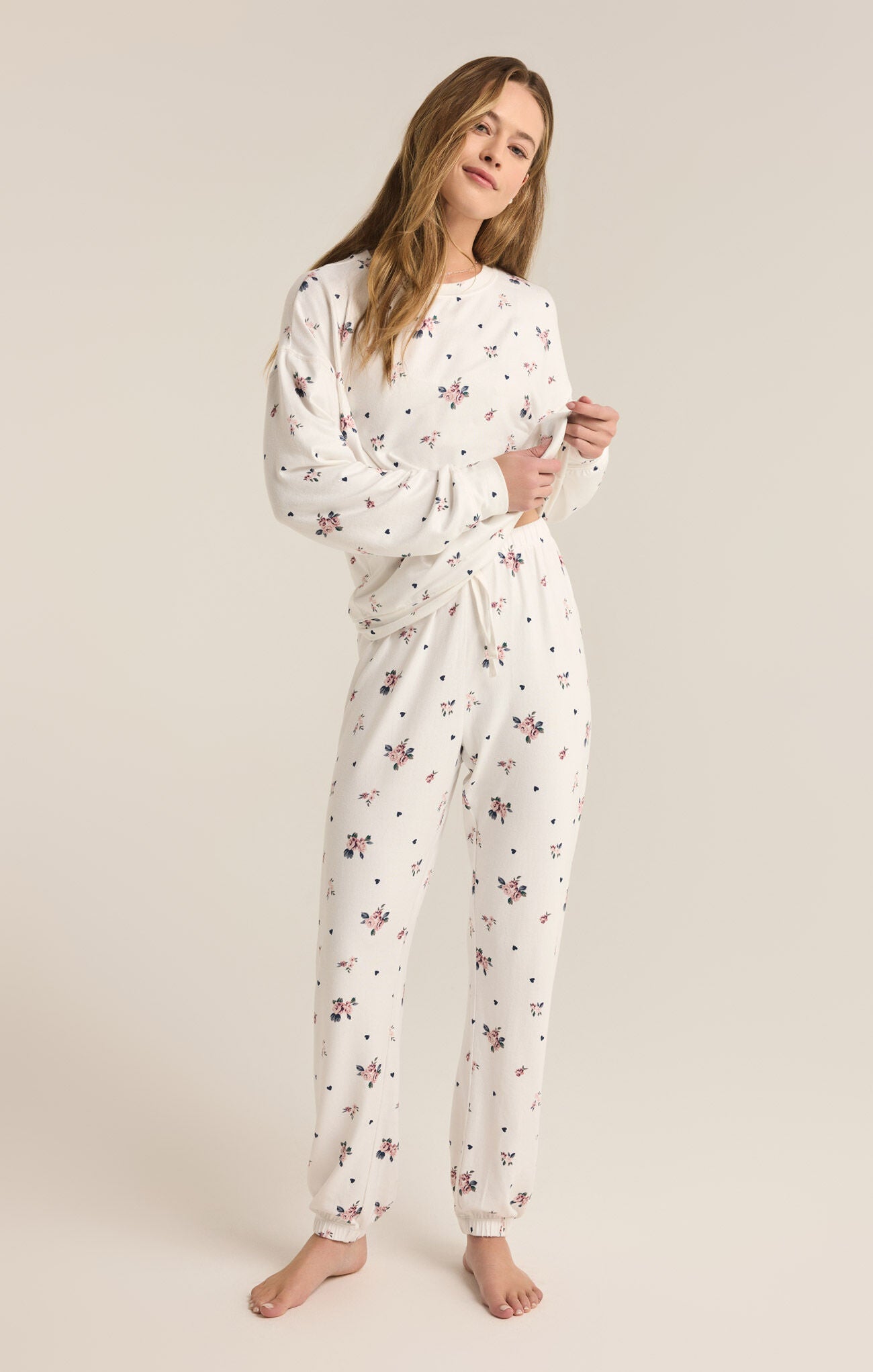 Cozy Rosebud Lounge Set