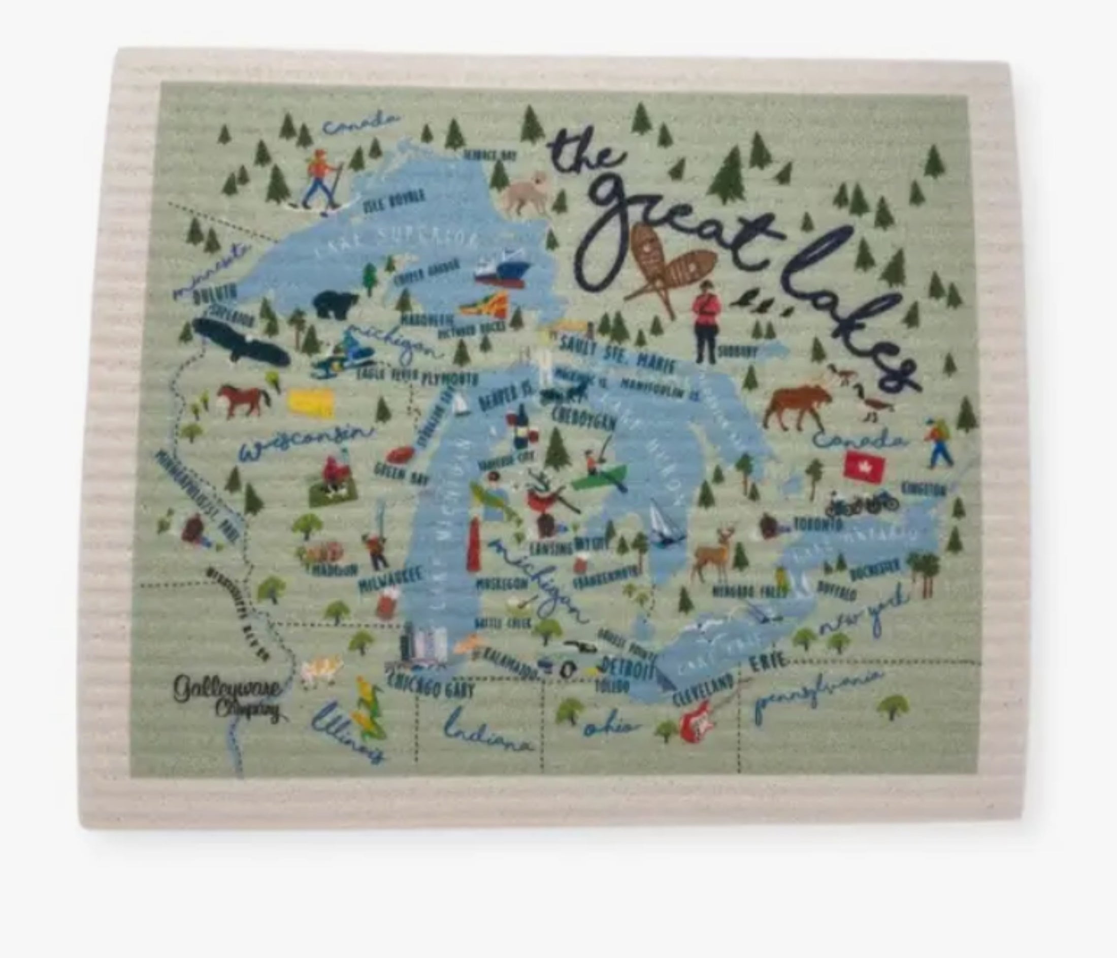 Great Lakes Swedish Towel