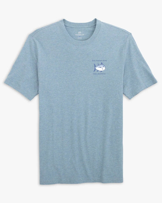 Short Sleeve Heather Original Skipjack Tee