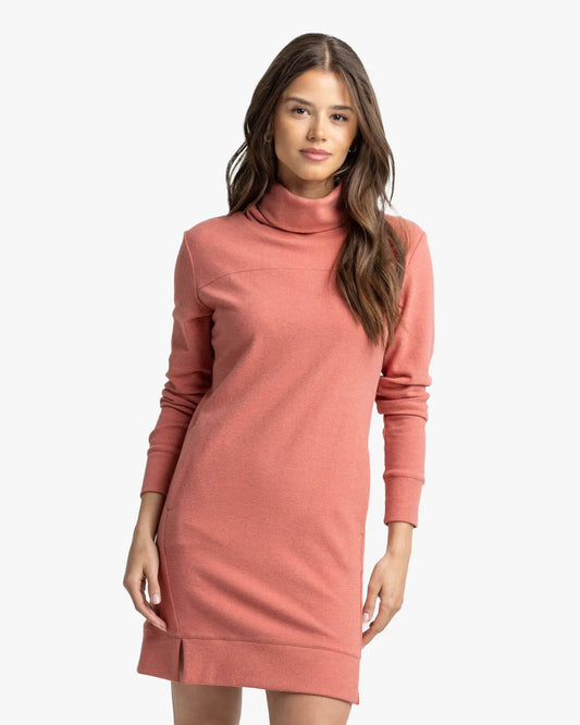 Lynn Mock Neck Dress