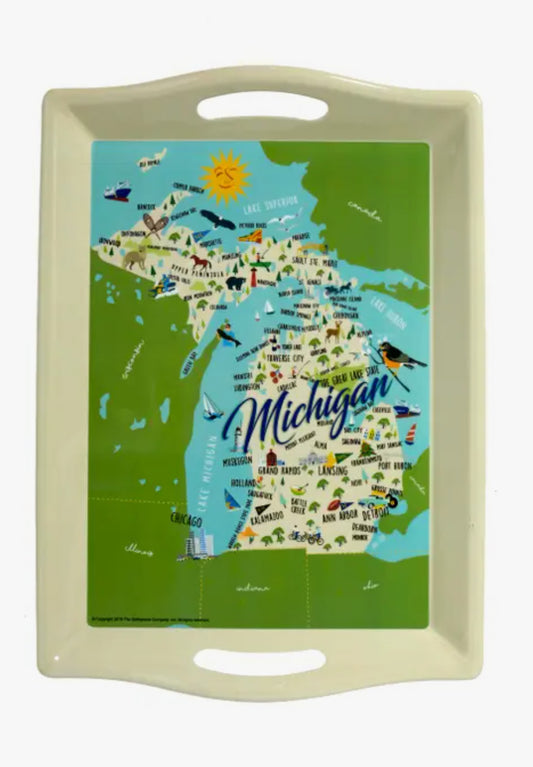 Michigan 2 Handled Tray