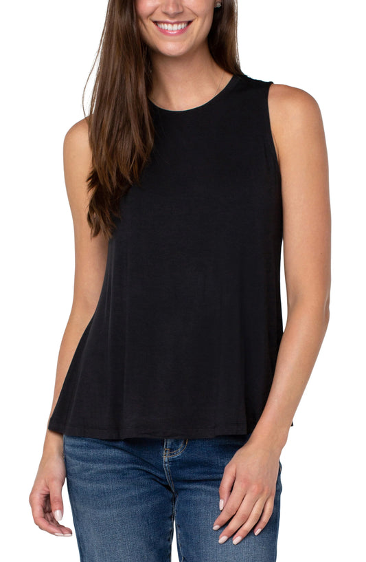 Liverpool Sleeveless Scoop Neck Tank