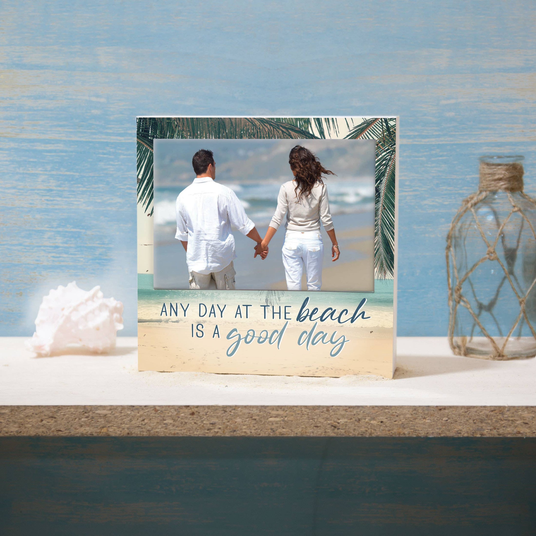 Any Day At The Beach Is A Good Day Photo Frame (4x6 Photo)